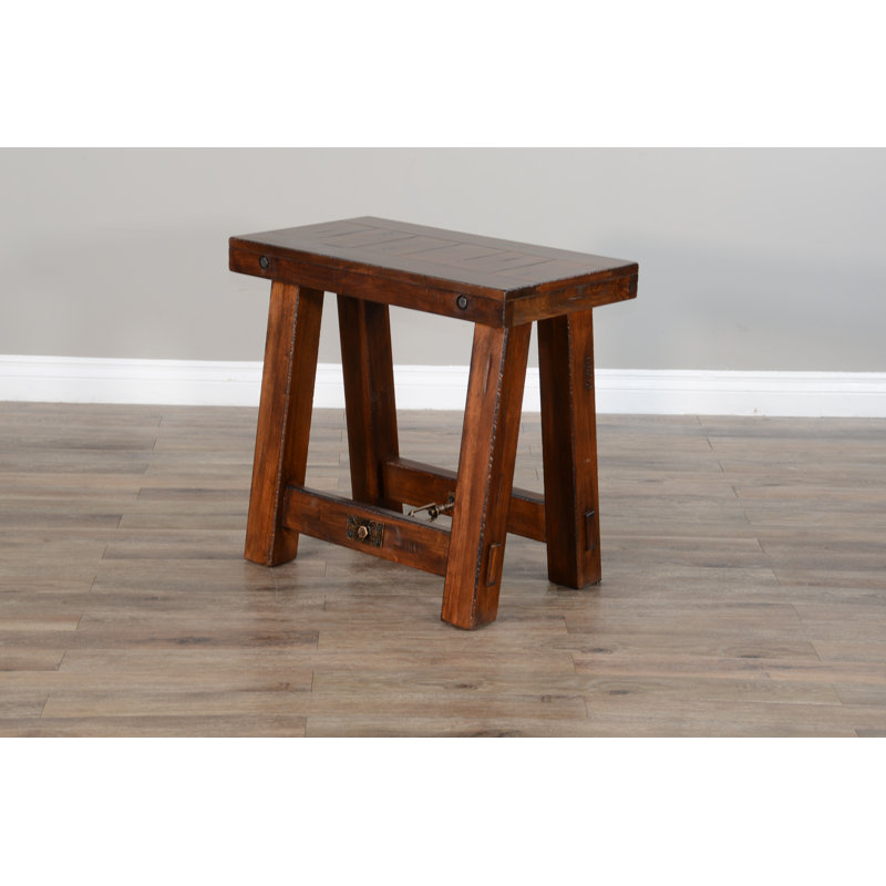 Hardin Solid Wood Top End Table