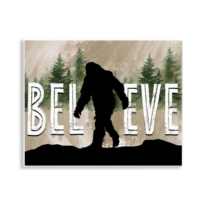 «Believe Rustic Mythical Creature», plaque murale par Nicole DeCamp