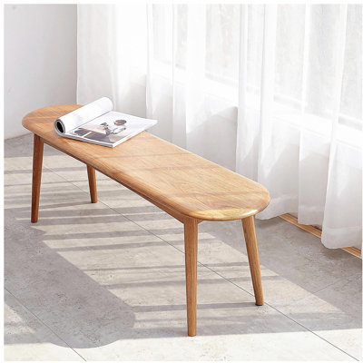 Natural oak dining table and chairs, living room chair