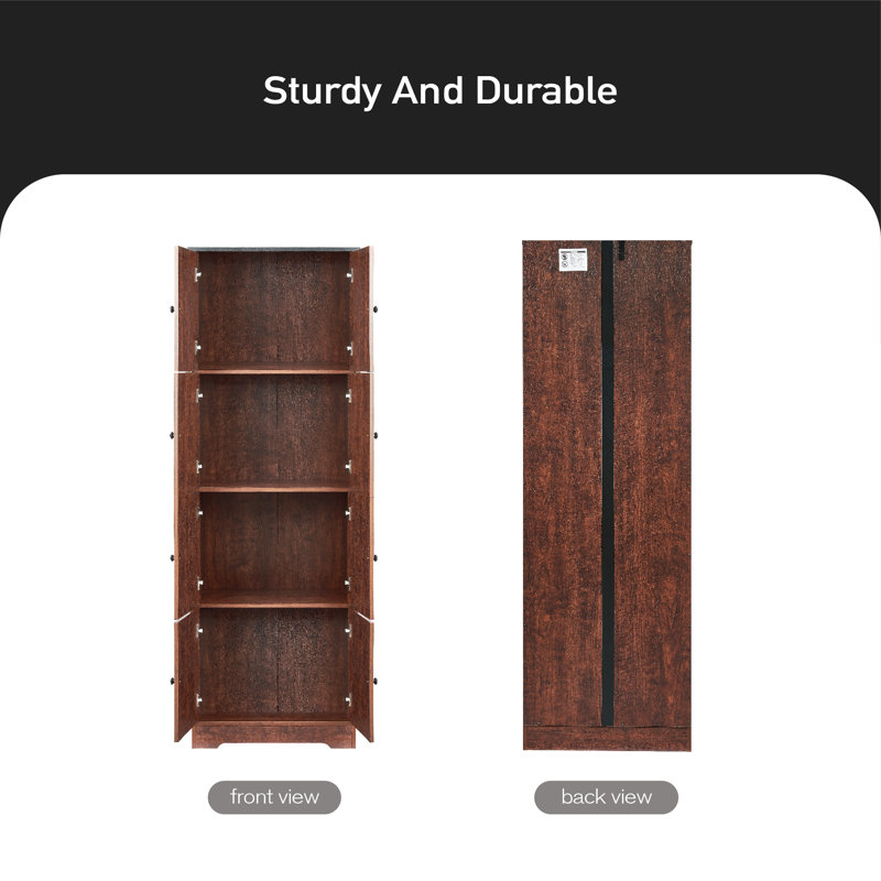 Linen Cabinet, Walnut