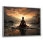 «Black Peach Meditation Eernal Now», reproduction d'art sur toile encadrée-130613129-70829917