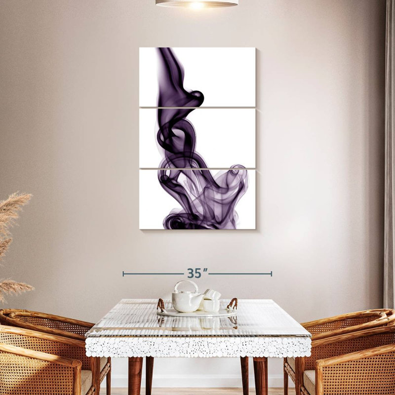 Avery Purple Smoke, 45" H x 28" W