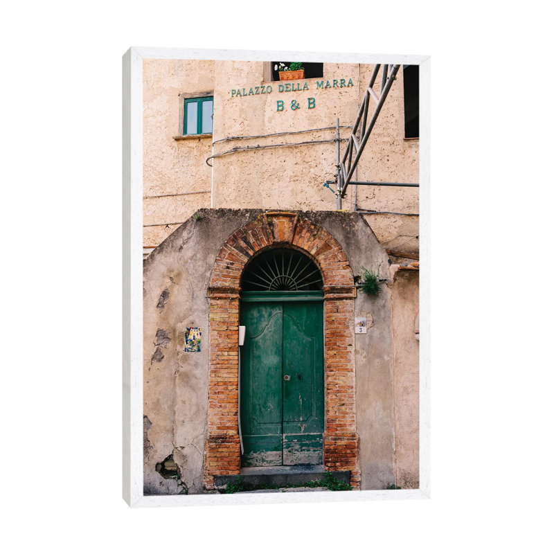 Ravello Italy III by Bethany Young - Print on Canvas, 66.04cm H x 45.72cm W x 3.81cm D, White Framed