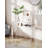 Modern Acrylic Console Table With Double Storage Shelves, Entryway Table For Living Room, Hallway, Or Behind Sofa