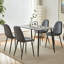 Adelfa Metal Base Dining Table