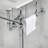 Kingston Brass Edwardian 24-Inch Ceramic Console Sink with Brass Legs (8-Inch, 3-Hole)-66069188-122059461
