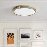 Plafonnier encastré simple à 1 lumière DEL