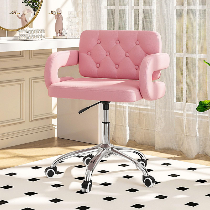 Office Chair, Pink