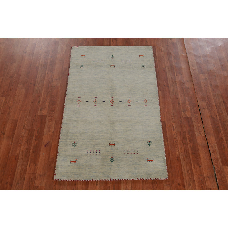 Handmade Gabbeh Indian Rug 3x5