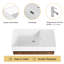  Meuble-lavabo mural simple 30 po avec plateau en résine Cranar-2022114547