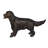 Leamington Golden Retriever dog bronze statue - Size: 26"L x 7"W x 16"H. 