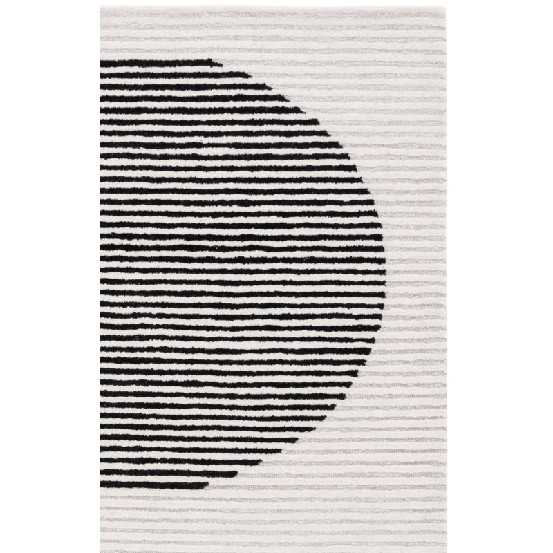 Tapis touffeté à la main Cassina, Rectangulaire 8 pi x 10 pi