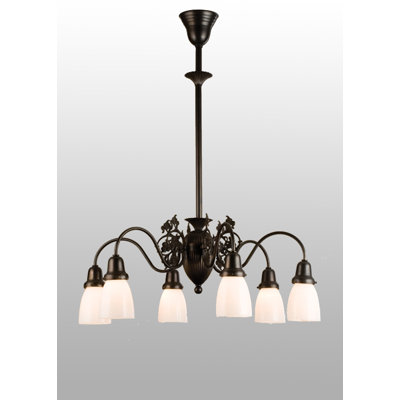 Lustre classique/traditionnel ombré 6 lumières binghamton