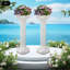 Ensemble de 4 colonnes élégantes pour mariage