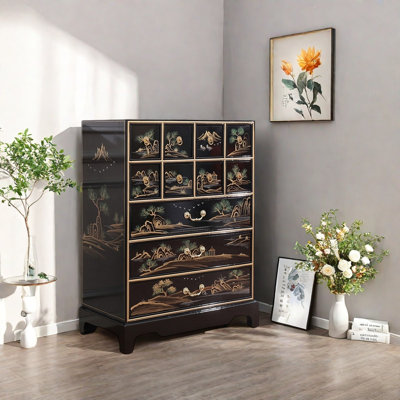 Armoire de vestibule à tiroirs multiples