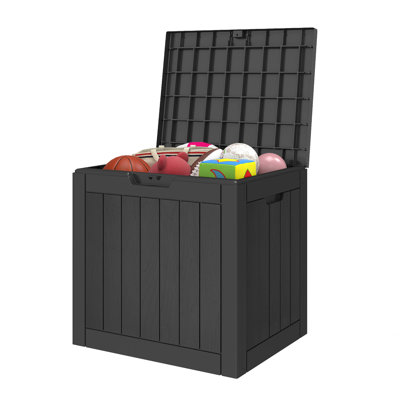 Boîte de rangement en résine résistante à l'eau 31,2 gallons