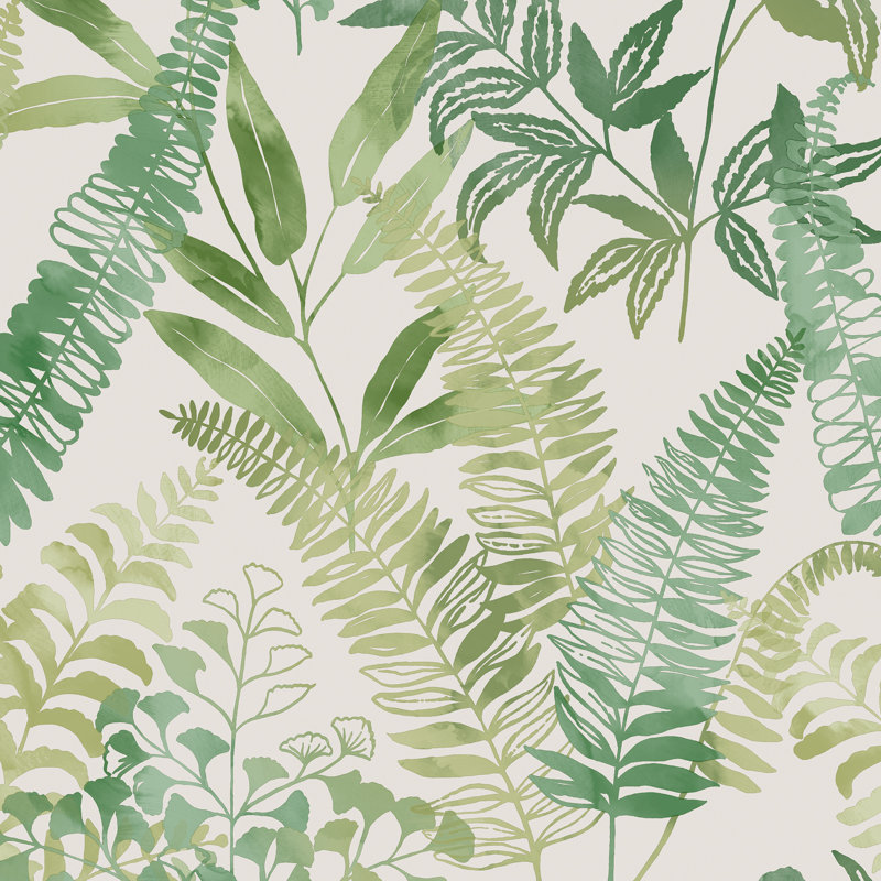 Papier peint Temptation Sunrise, Vert