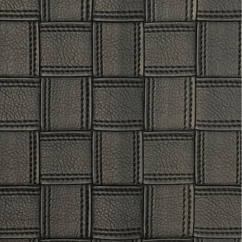 Coussin décoratif de luxe réglisse, 20 po x 20 po