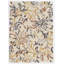 Tapis ivoire / doré touffeté à la main Marisela-31943189