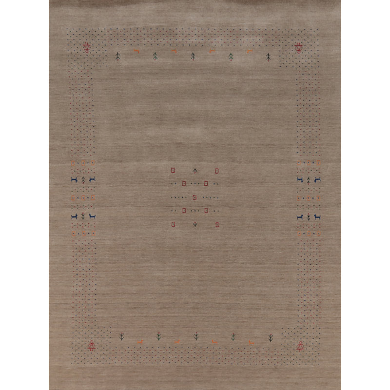 Tapis tribal fabriqué à la main Gabbeh 8 x 10