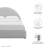 Resort Performance Velvet Arched Round Platform Bed-101181361-101181365