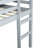 Grey Twin Loft Bed With , Solid Rubber Wood. Platform Strengthened Slats. Extra Storage Space Under Bed. Low Height For Relaxing Nights Bed, Wood & Rubber. Access. Slat Platform. Utilize Under-704973590