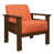 Orange sélectionné