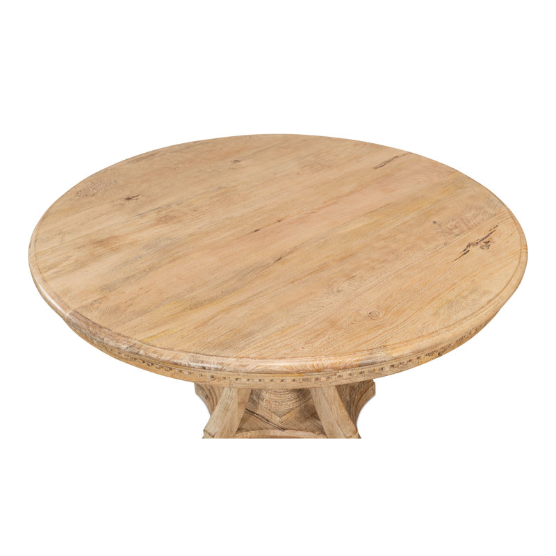 Chantal Round Solid Wood Dining Table