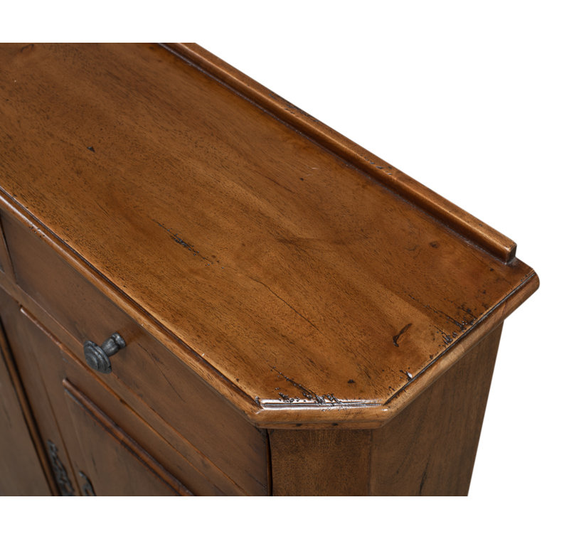 Austrian Hall 27'' W Solid Wood Server, Brown