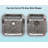 Pebble Sink Mats for Stainless Steel Sink, PVC Sink Saddle Protectors Kitchen-98278734