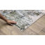 Tapis abstrait vert / bleu Belinda-1230232206