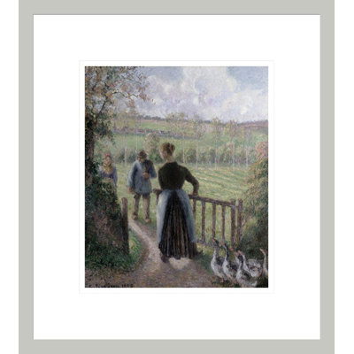 La femme aux oies par Camille Pissarro