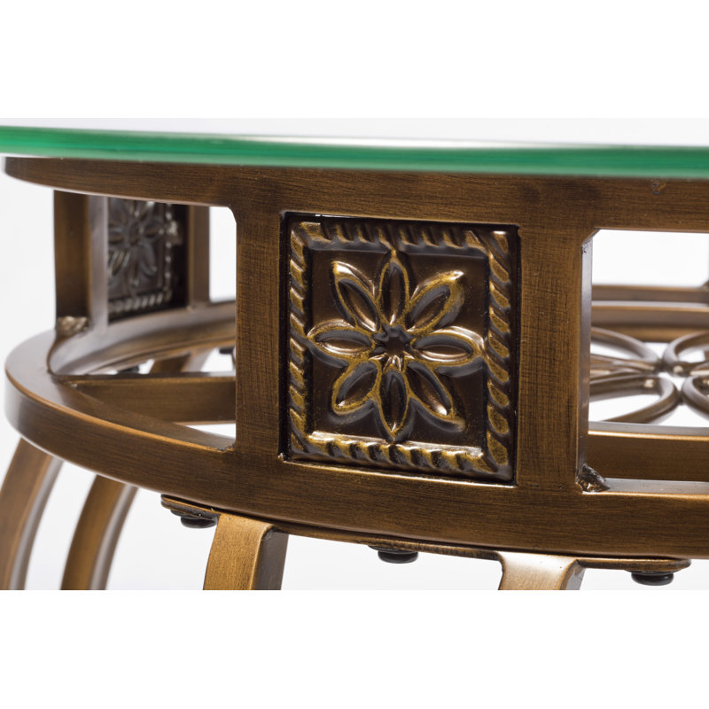 Clarkedale Glass Top Single Coffee Table