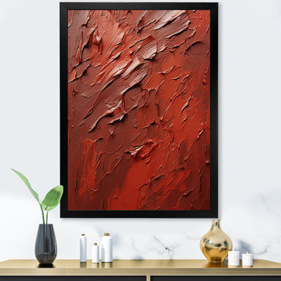 Impression sur toile Bitterweet Brushwork II - Abstract Collages