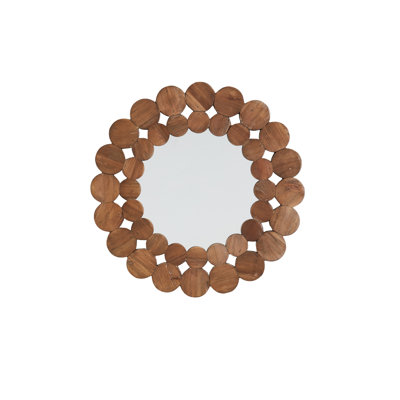 Alikee Solid Wood Flat Wall Mirror