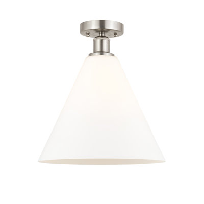 Yohannes Glass Semi Flush Mount