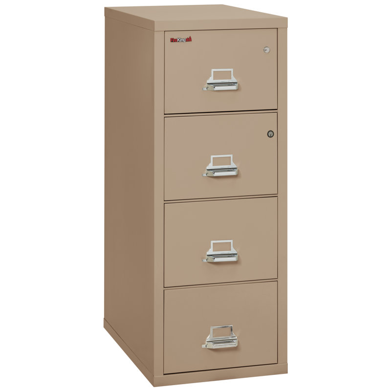 Legal 20.8125'' Wide 3 -Drawer Steel File Cabinet, Taupe
