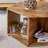 Hexagonal MDF Coffee Table, Characteristic Pattern Stickers, Multi-Hole Design To Give More Storage Space, Simple And Convenient Design Makes It Suitable For All Kinds Of Style Scenes.