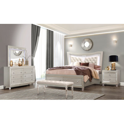 Cross Glam Champagne Dresser