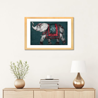 Éléphant Regal par Patricia Pinto-impression d’art graphique