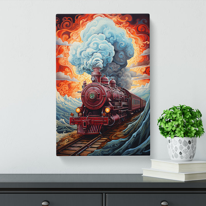 Train Informel - Wrapped Canvas, 76cm H x 50cm W x 3cm D