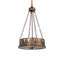 Rustic Lodge 2 - Light Chandelier