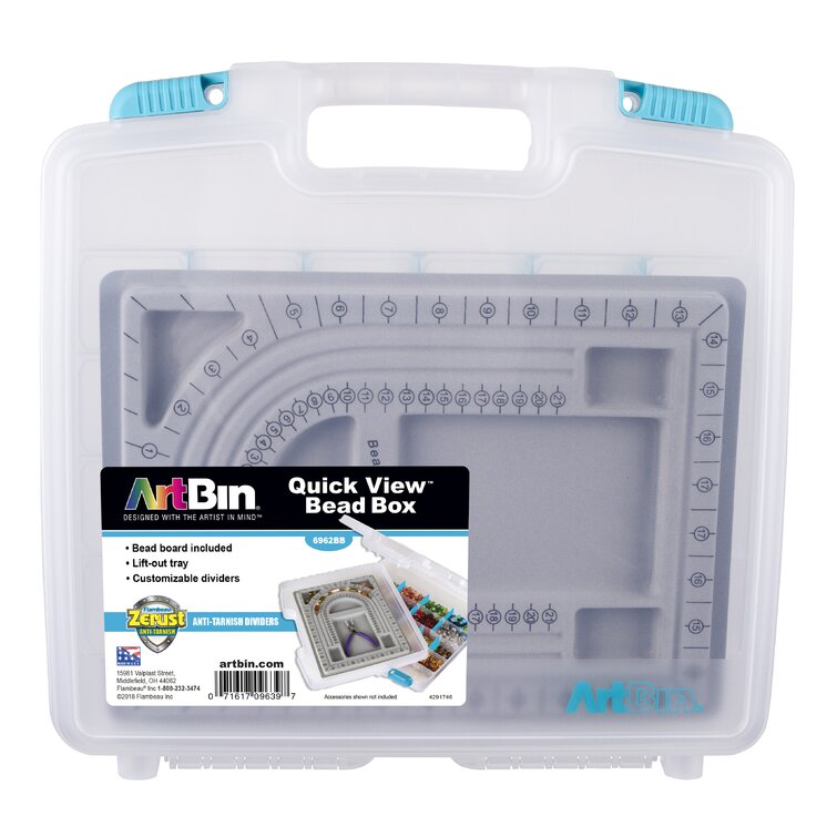 Assorted Organizer Plastic Craft Case