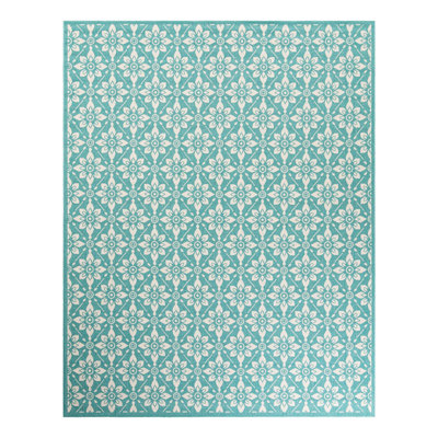Tapis intérieur / extérieur à treillis