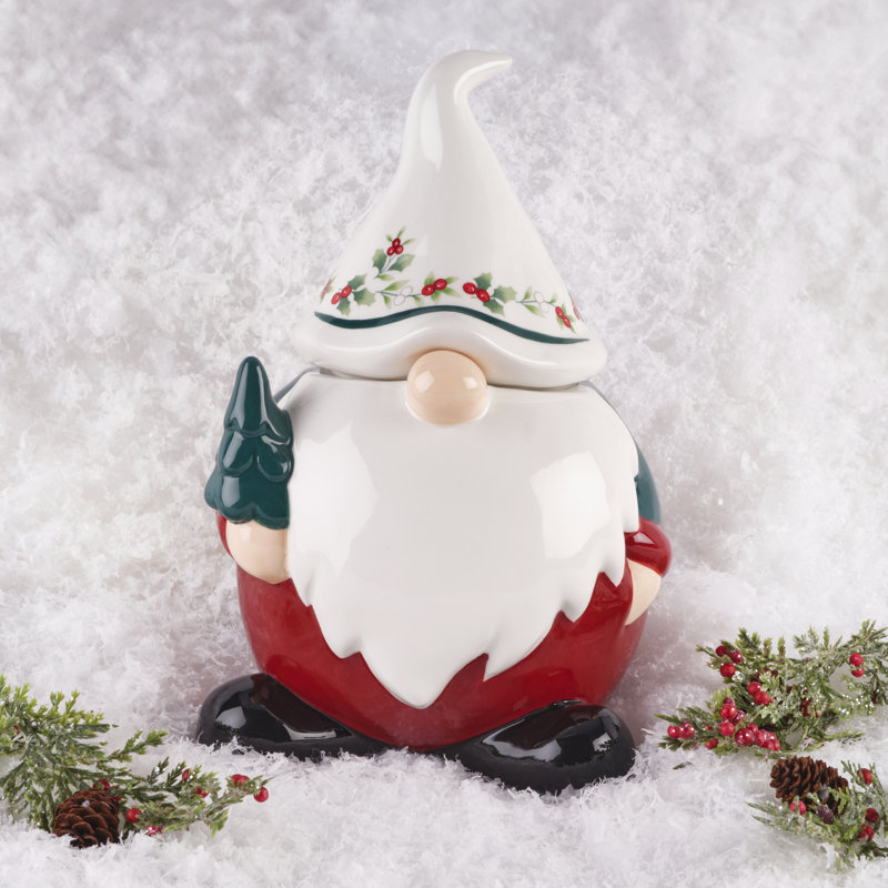Pot à biscuits Pfaltzgraff Winterberry Gnome
