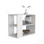 Table d'appoint en mélamine avec rangement ouvert Rio Verde, blanc, table-1284780646