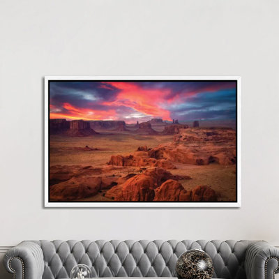 Hunts Mesa by Michael Zheng - Print on Canvas