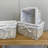 Rectangular Wicker Storage Basket with Removable Lining-2101345398