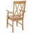 Yelena Double X-Back Arm Chair-1833408383