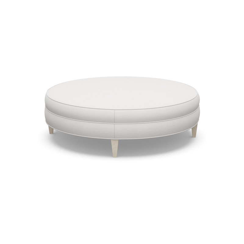 Round Ottoman, 9637-49, Sandstone